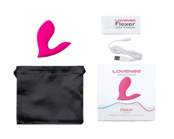 Lovense Flexer Insertable Dual Panties Vibrator