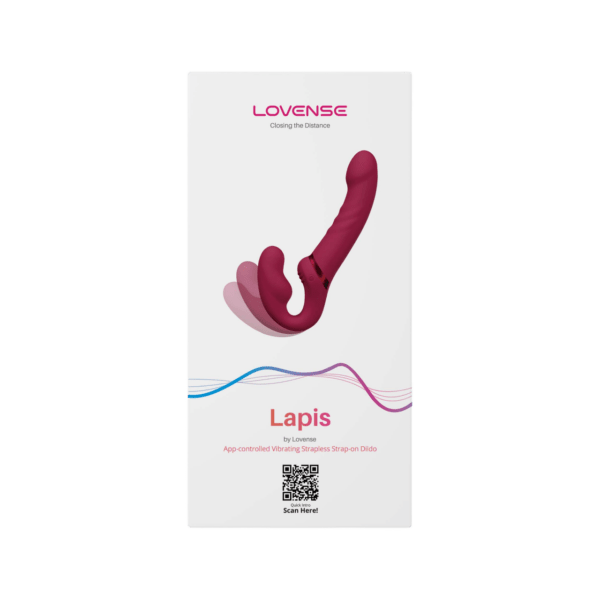 Lovense Lapis App-Controlled Vibrating Strapless Strap-on Dildo - Image 2