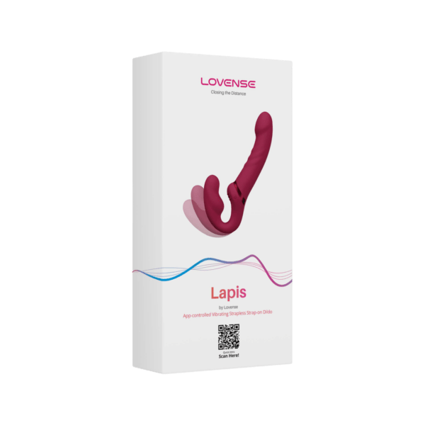 Lovense Lapis App-Controlled Vibrating Strapless Strap-on Dildo - Image 3