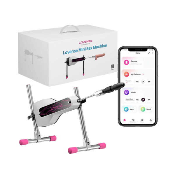 Lovense App-Controlled Thrusting Mini Sex Machine