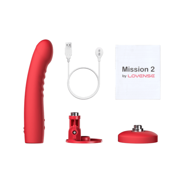 Lovense Mission 2 Touch-Sensitive Dildo Vibrator - Image 5